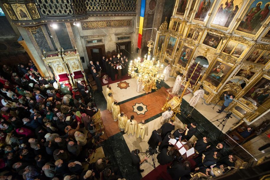 Liturghie în cadrul Festivalului de Muzică Bizantină de la Iași/ Foto: Tudorel Rusu