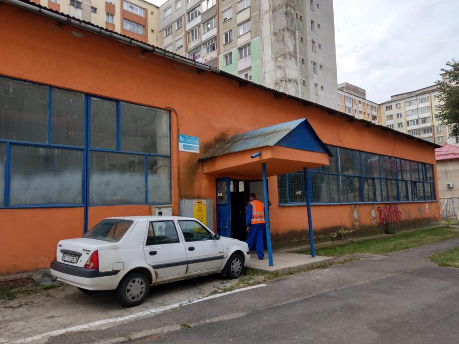 Fostul sediul dezafectat al centralei Fostul sediul dezafectat al centralei