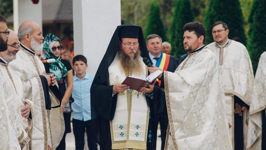 PS Părinte Andrei, în Parohia „Înălțarea Domnului” - Bistra, comuna Bicazu Ardelean/ Foto: Adrian Sârbu