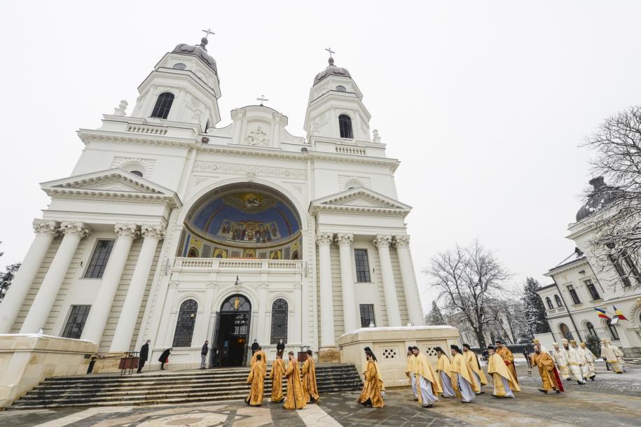 Hram la Catedrala mitropolitană din Iași/ Fotografii: Tudorel Rusu