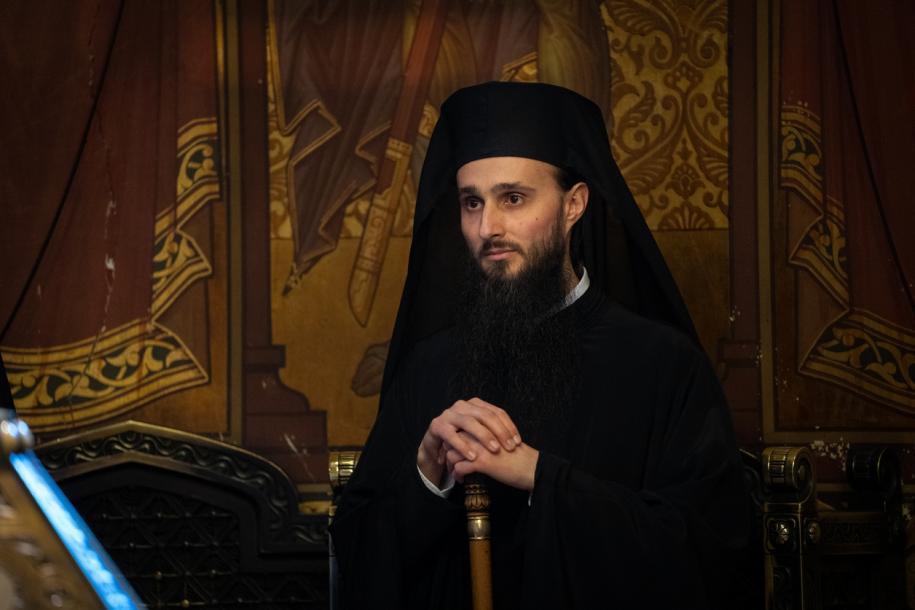 Părintele ieromonah Elisei Nedescu, noul stareț al Mănăstirii „Sfinții Trei Ierarhi” din Iași/ Foto: Bogdan Bulgariu