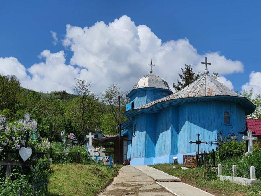 Biserica parohială de la Jigoreni/ Foto: Gheorghe Mihalache