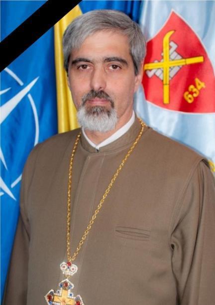 Preotul militar Cristian Robert Paraschiv/ Sursă foto: www.bg15mc.ro
