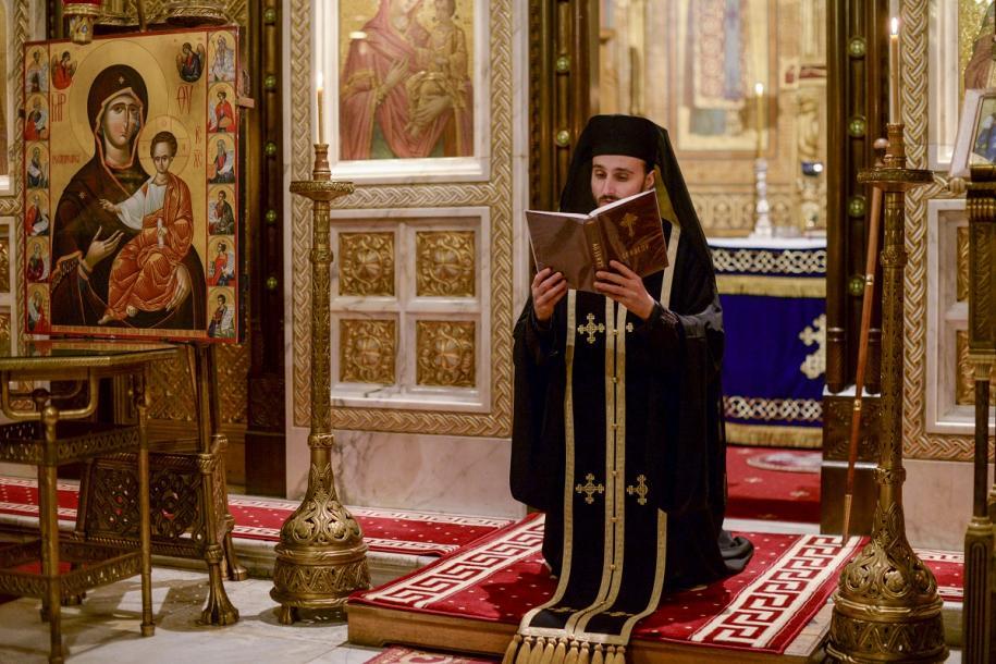 Părintele Elisei Nedescu, starețul Mănăstirii „Sfinții Trei Ierarhi”/ Foto: Tudorel Rusu