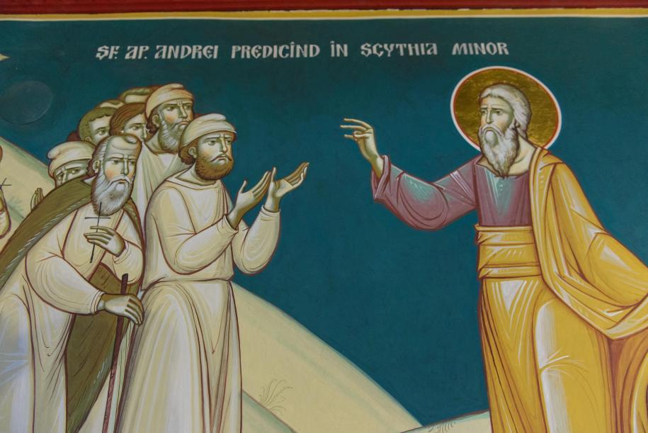 Sfântul Apostol Andrei predicând în Scitia Minor, Foto: Oana Nechifor