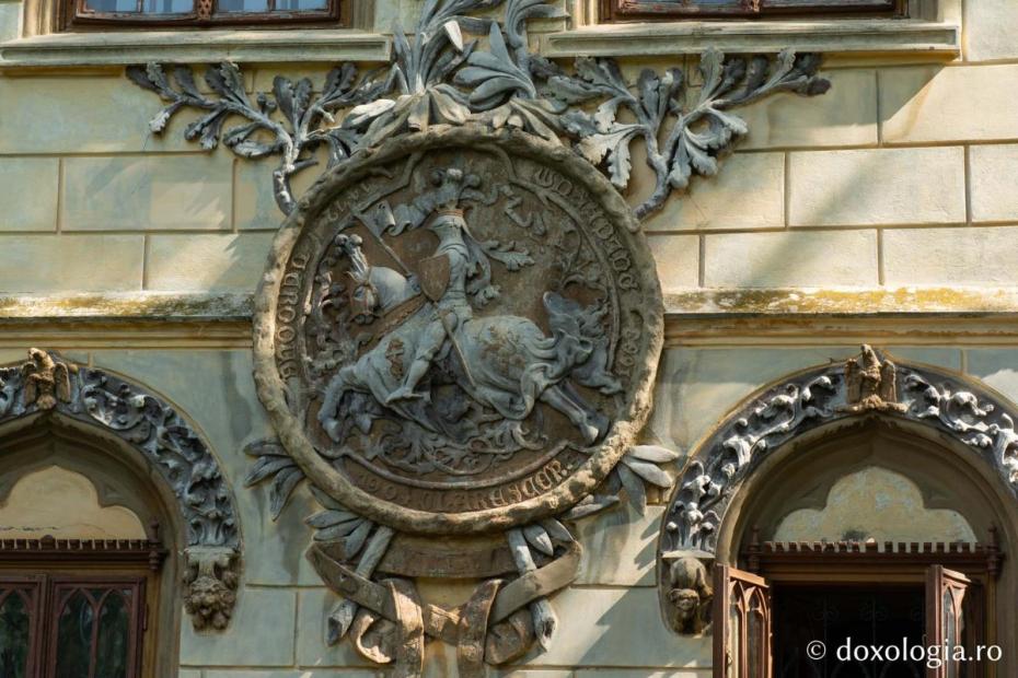 Ornament perete exterior al Castelului de la Miclăușeni / Foto: Mihail Vrăjitoru