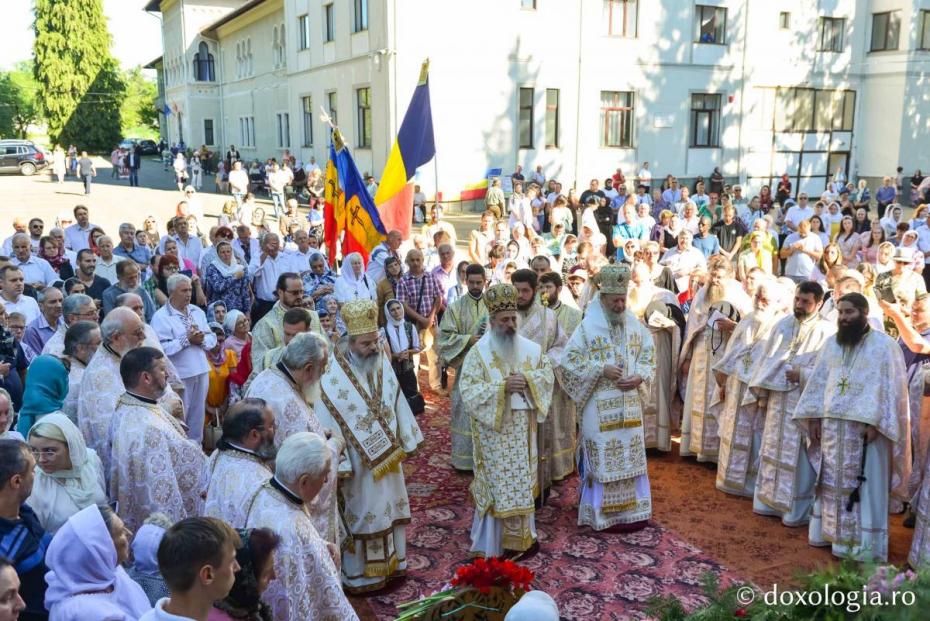 Hramul bisericii Seminarului de la Mănăstirea Neamţ / Foto: Lucian Ducan