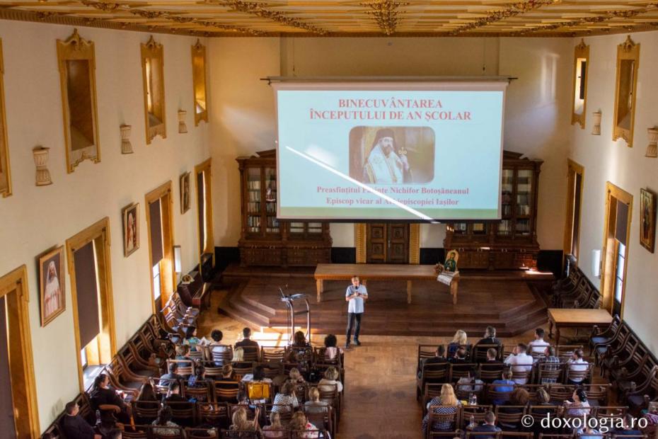 Consfătuirea anuală a profesorilor de religie din județul Iași / Foto: Mihail Vrăjitoru