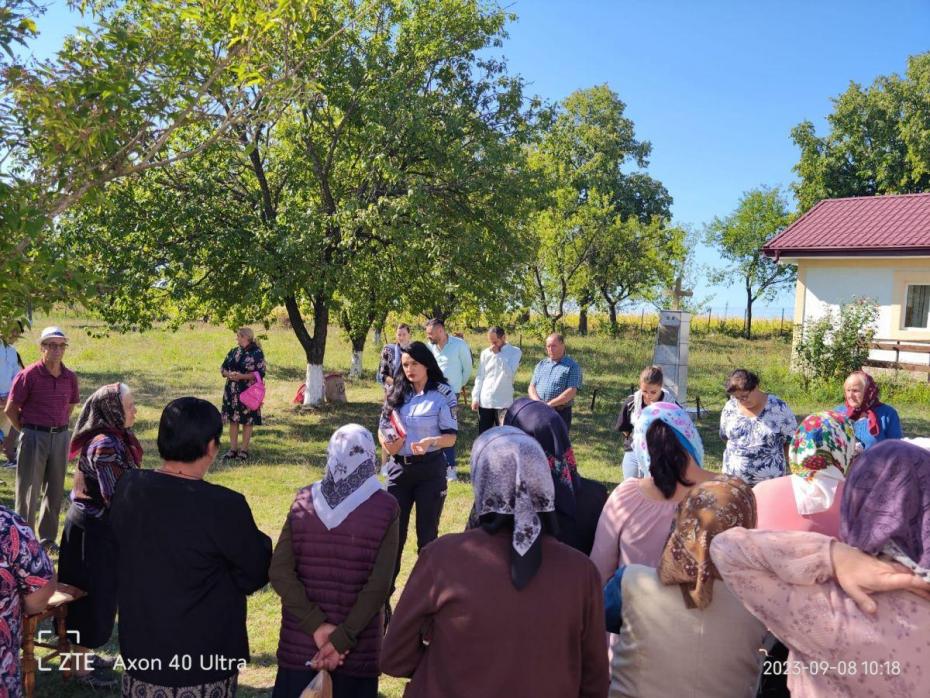 Activitate de prevenire, desfășurată de polițiști în Parohia Slobozia