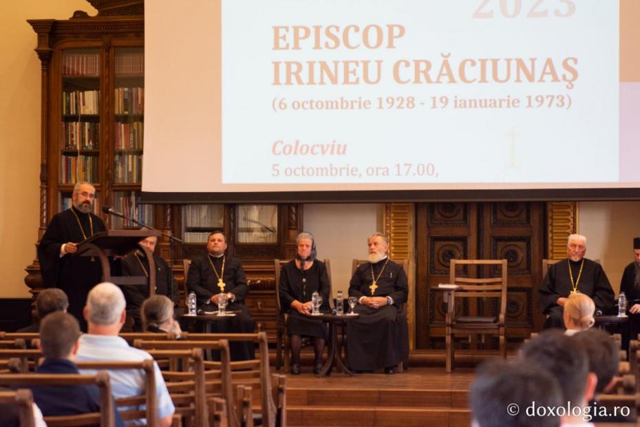 Colocviu în cinstea Episcopului Irineu Crăciunaș / Foto: Mihail Vrăjitoru