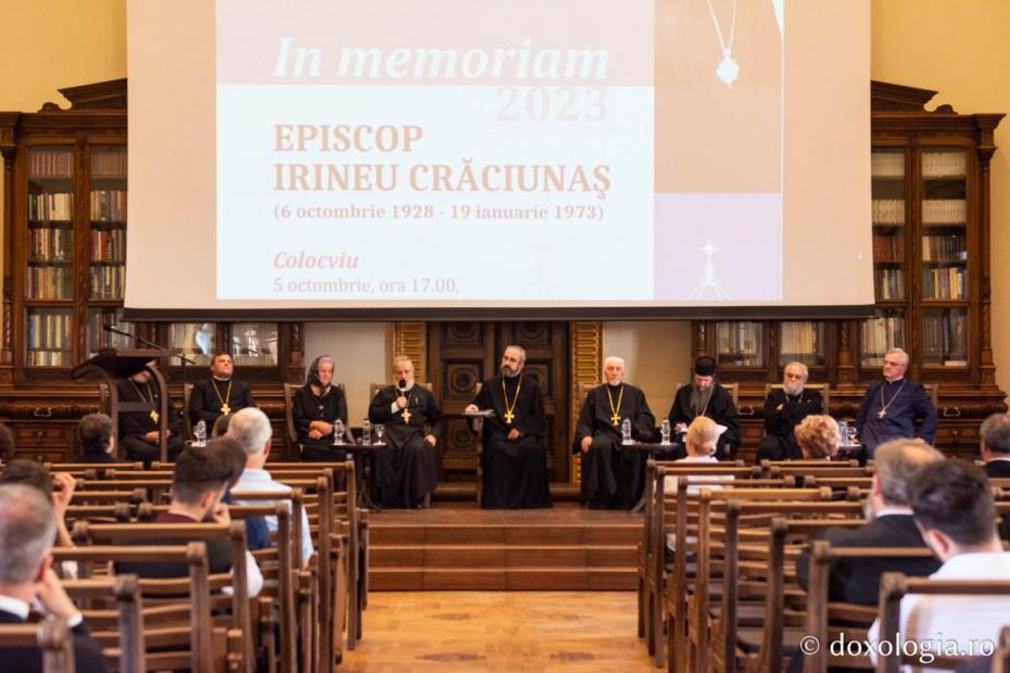 Colocviu în cinstea Episcopului Irineu Crăciunaș / Foto: Mihail Vrăjitoru