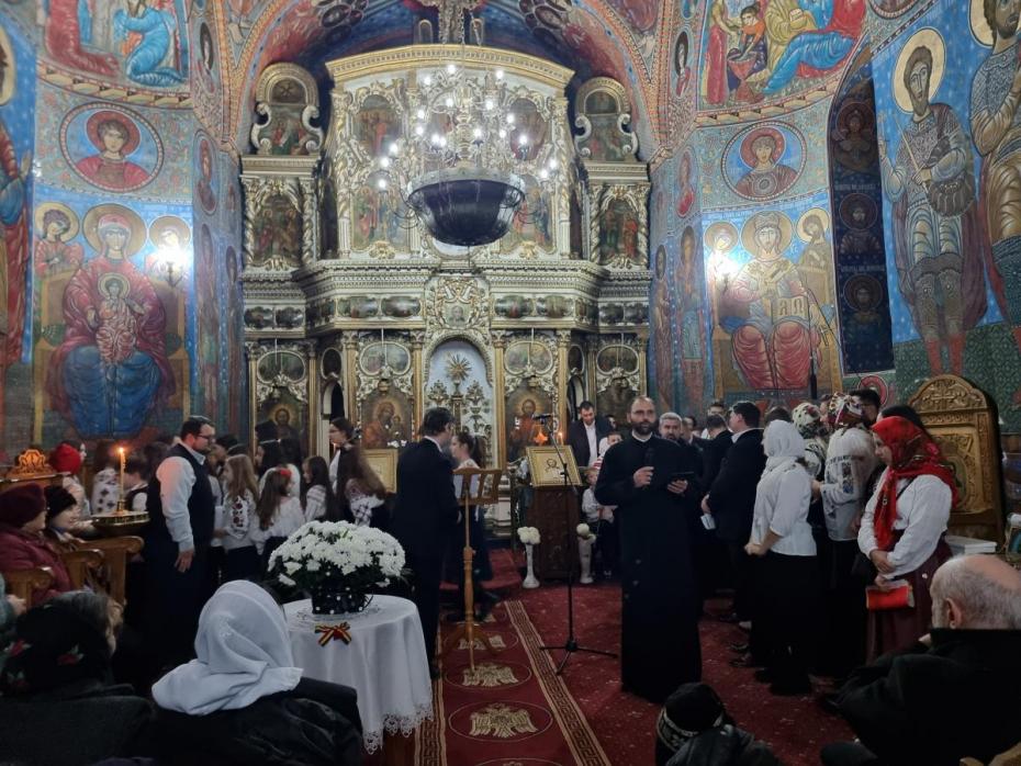 Concert caritabil de colinde la Biserica „Uspenia” Botoșani