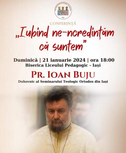 Conferința „Iubind ne-ncredințăm că suntem”