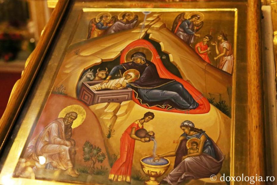 Icoana Nașterii Domnului Hristos de la Catedrala Mitropolitană din Iași / Foto: Flavius Popa