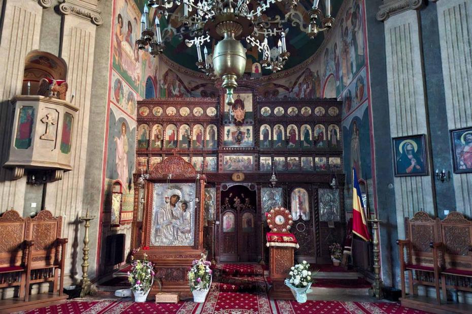 Biserica „Adormirea Maicii Domnului” din comuna Ruginoasa