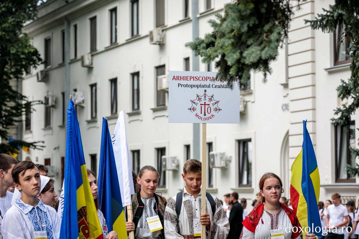 Deschiderea oficială a Întâlnirii Tinerilor Ortodocși din Moldova 2023 / Foto: Oana Nechifor