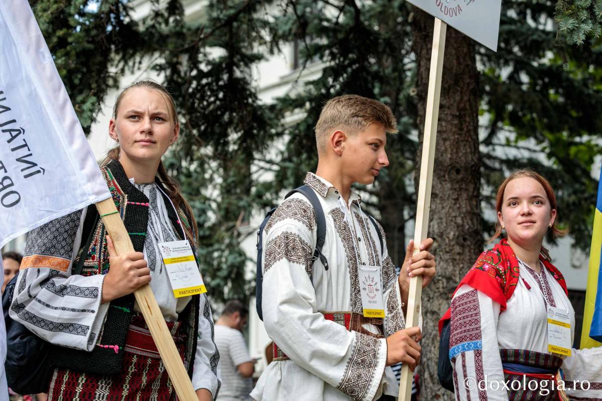 Deschiderea oficială a Întâlnirii Tinerilor Ortodocși din Moldova 2023 / Foto: Oana Nechifor