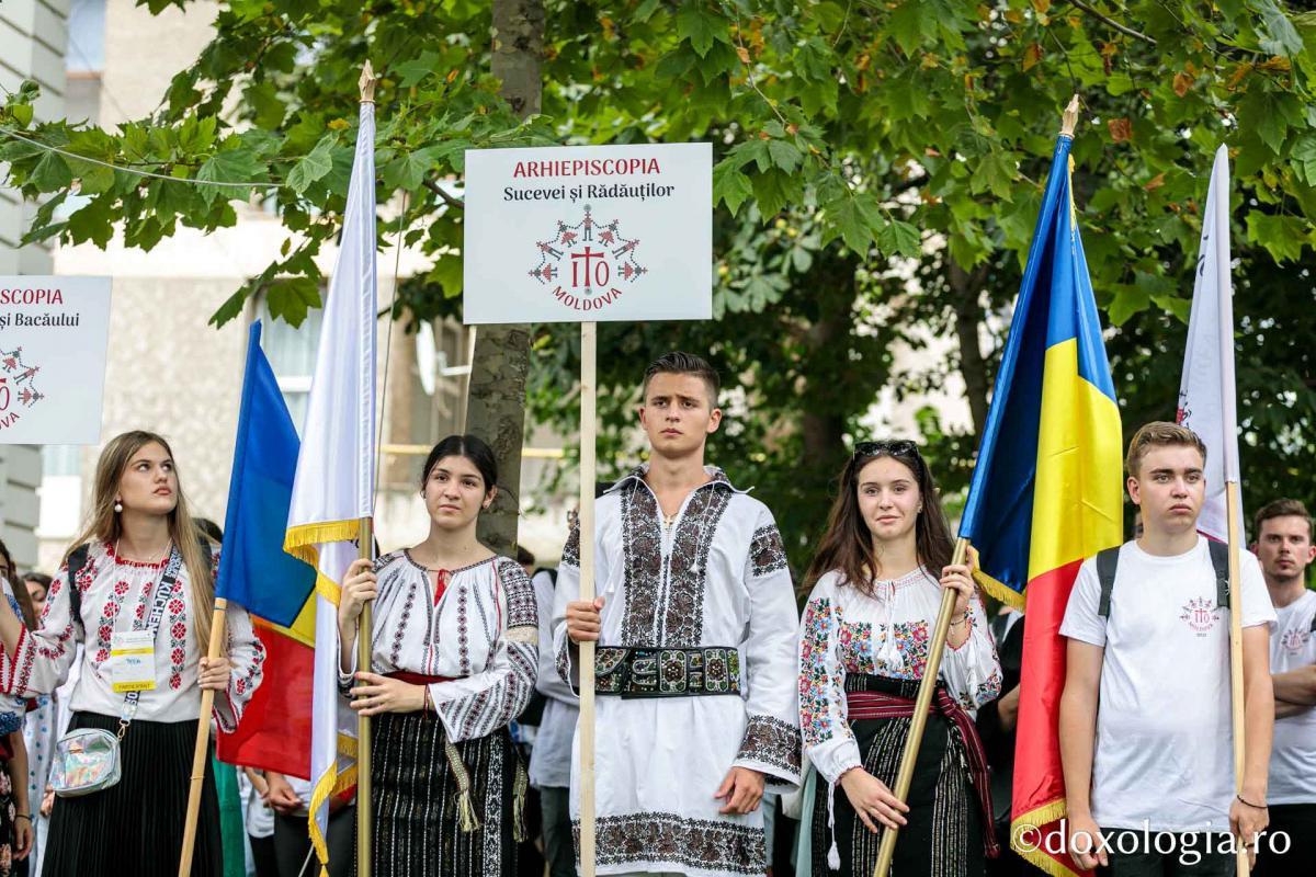 Deschiderea oficială a Întâlnirii Tinerilor Ortodocși din Moldova 2023 / Foto: Oana Nechifor