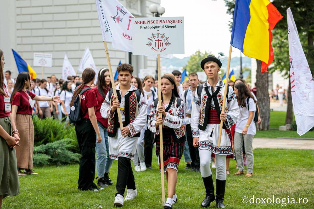 Deschiderea oficială a Întâlnirii Tinerilor Ortodocși din Moldova 2023 / Foto: Oana Nechifor