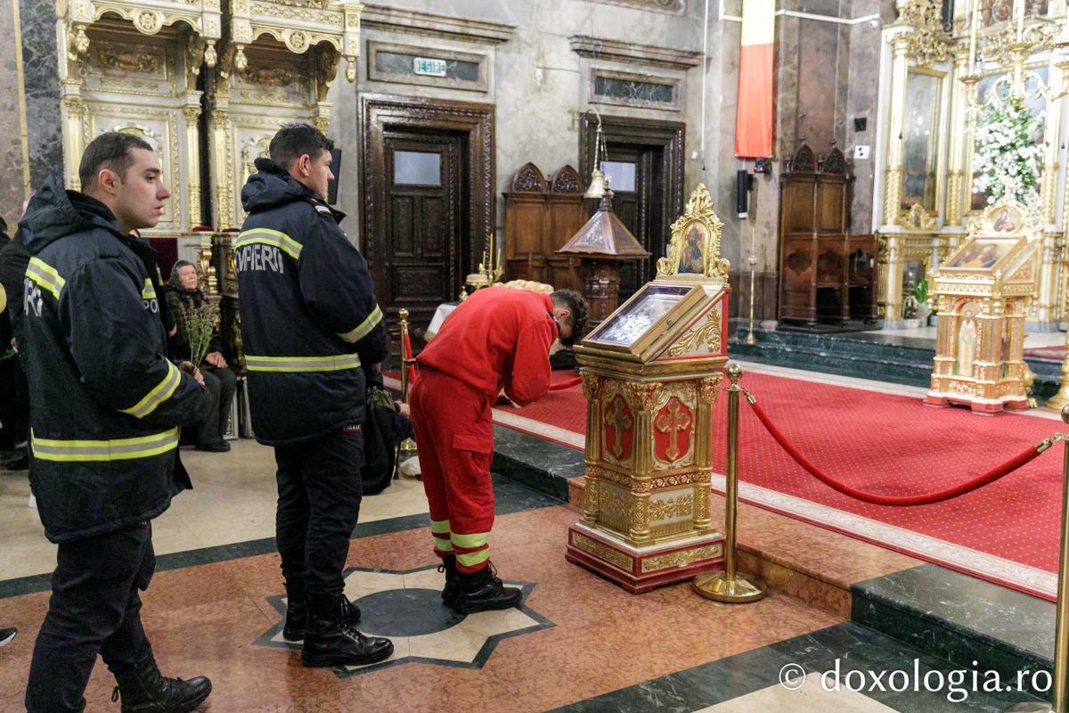 Priveghere în cinstea Sfântului Ierarh Andrei Criteanul la Catedrala Mitropolitană din Iași / Foto: pr. Silviu Cluci