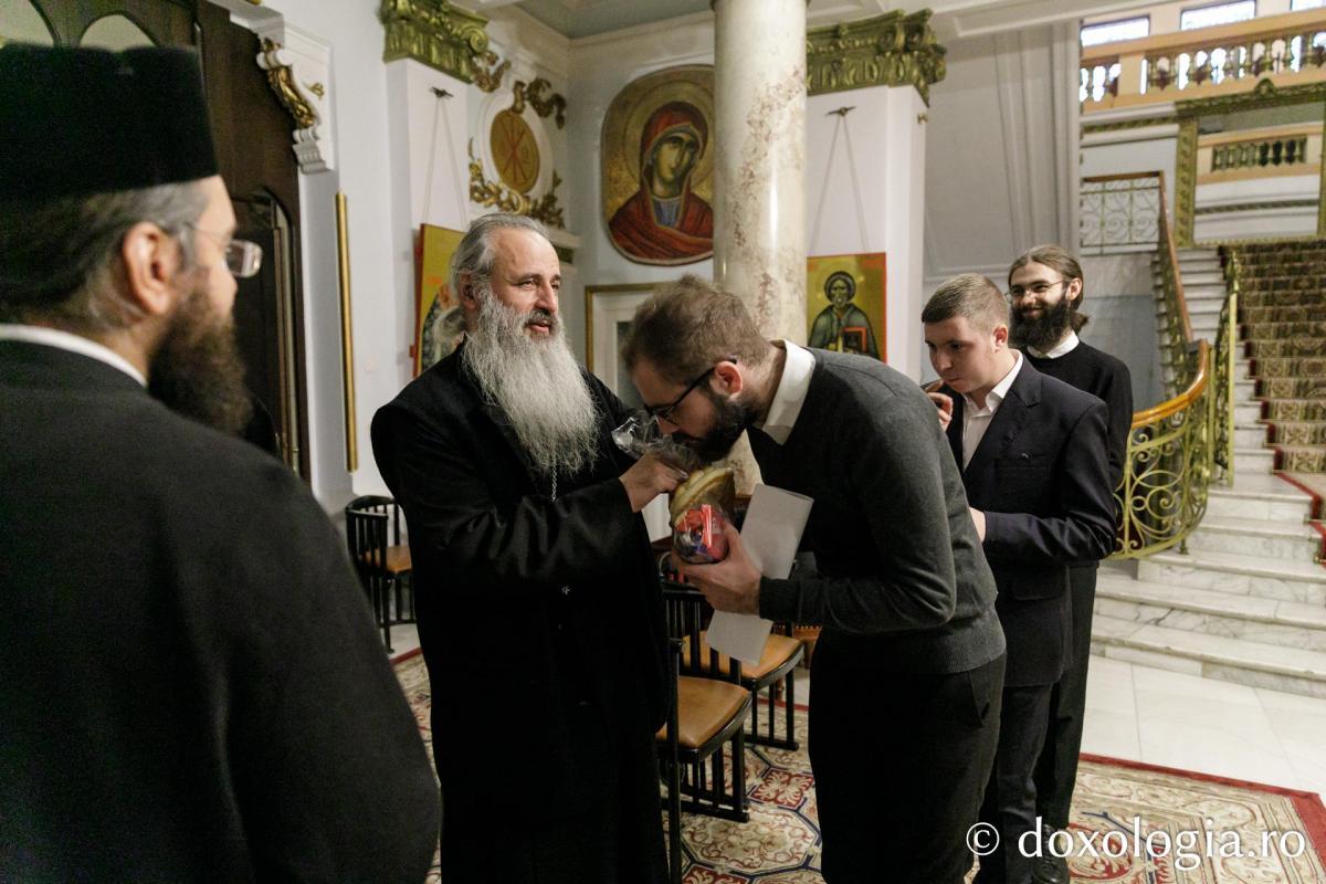 Studenții Facultății de Teologie Ortodoxă din Iași, anul III