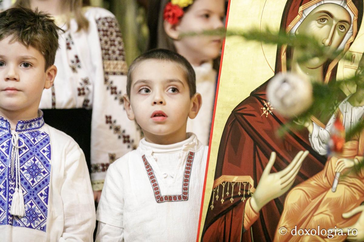 Parohiile Sf. Andrei și Talpalari din Iași | Colindători la Reședința Mitropolitană